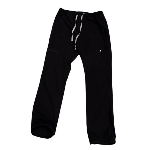 Figs Cairo Cargo Scrub Pants in black men’s M - Picture 2 of 6
